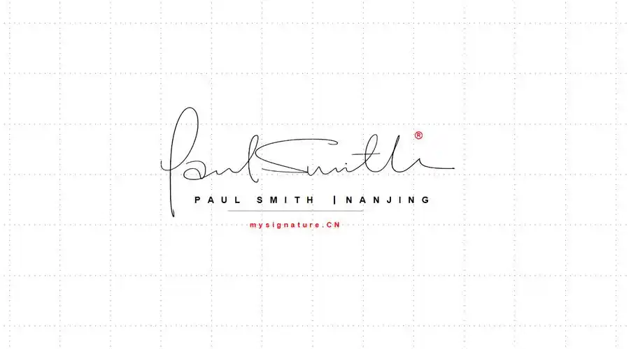 英文签名设计丨英文手写标志丨signature logo design