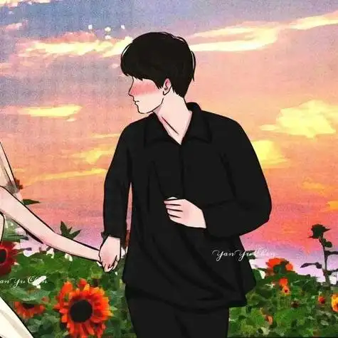 2021好看情侣手绘头像 手绘头像图片大全 -【爱个性】