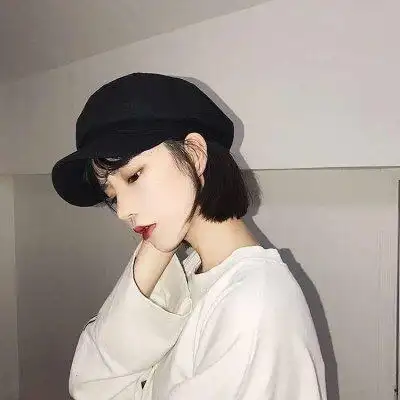 qq头像女生帽子控冷酷高清图片