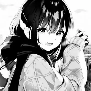 黑白动漫女头/我与旧事归于尽,来_女生头像_我要个性网