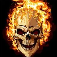 霸气恐怖骷髅头像