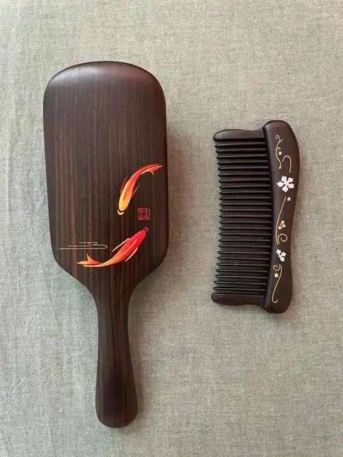 谭木匠 黑檀 气垫梳