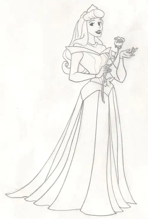 零基础绘画教程  | 睡美人