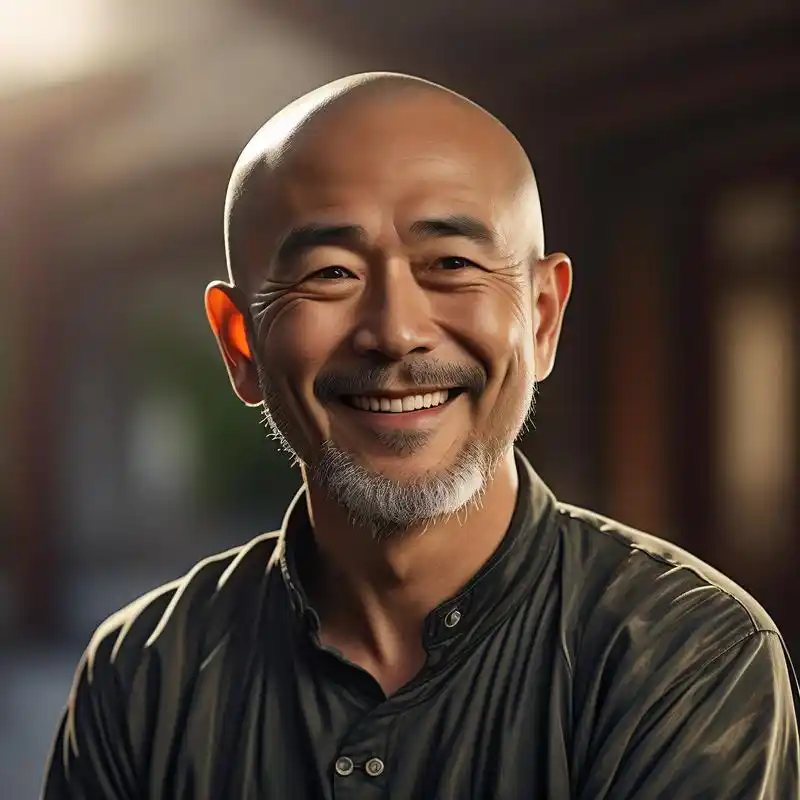 98 真人头像集 这是一组充满魅力的中年光头大叔真人头像,每张都