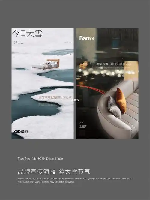 3635 大雪节气61倾覆世界的留白是璀璨伏笔日常排版:71海报