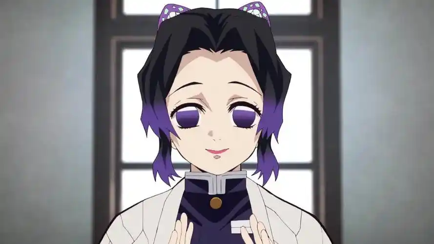 鬼灭之刃蝴蝶忍特写混剪,或许随她姐姐去对她而言是