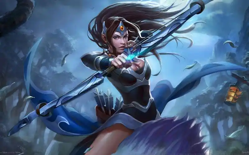 dota2守望轮回谷米拉娜日常千本属性书