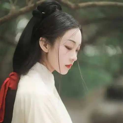 古风真人女头像