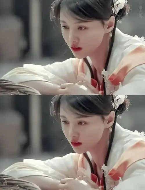 郑爽的古装造型中这个造型才是最美最仙就像仙女下凡啊