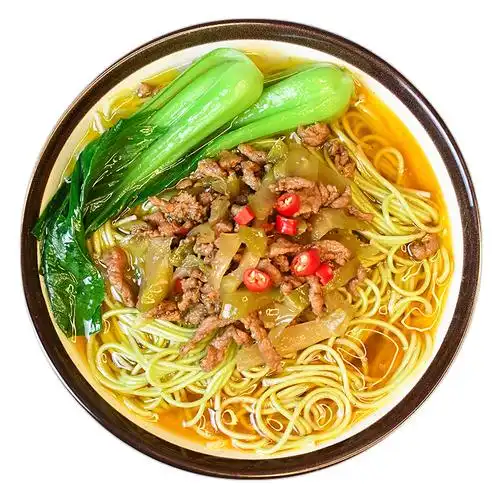 粮农榨菜肉丝面料理260g20包商用速食面浇头快餐速食菜
