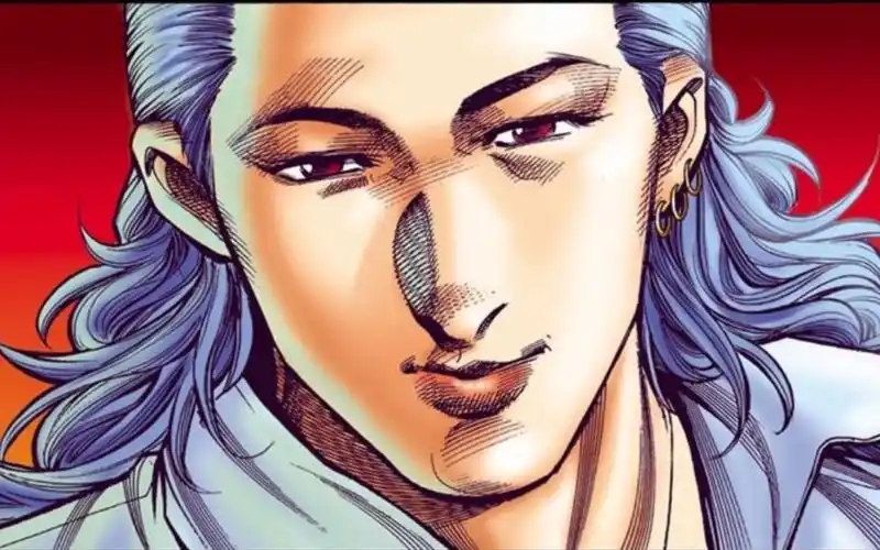 古惑仔漫画:杀水灵(终于知道,为啥后来看立花正仁,都感觉很怀柔,说强