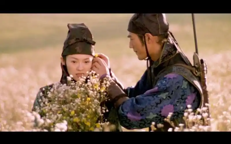 十面埋伏-金城武带章子怡去山野烂漫处缠绵