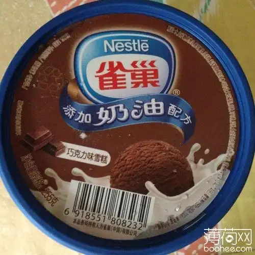 雀巢 雪糕(巧克力味)的热量和减肥功效