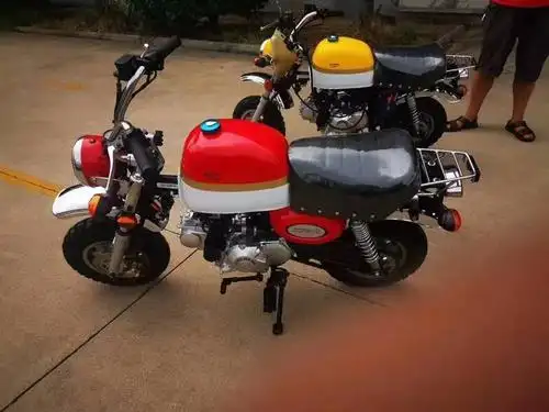 摩托金城jc70-8小金金童国四电喷迷你mini猴子摩托车整车