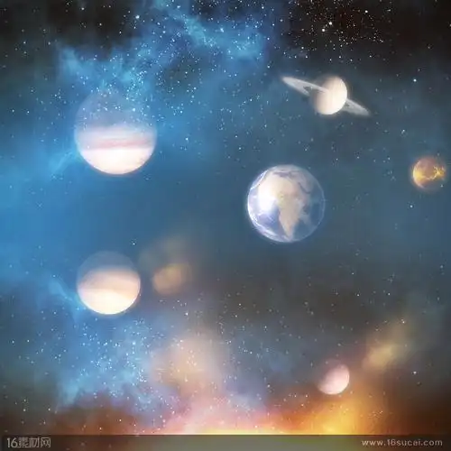唯美绚丽宇宙星球高清图片