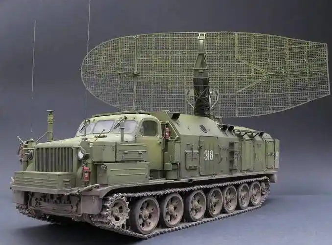 收放自如的p-40雷达车_作品_方法_@qq