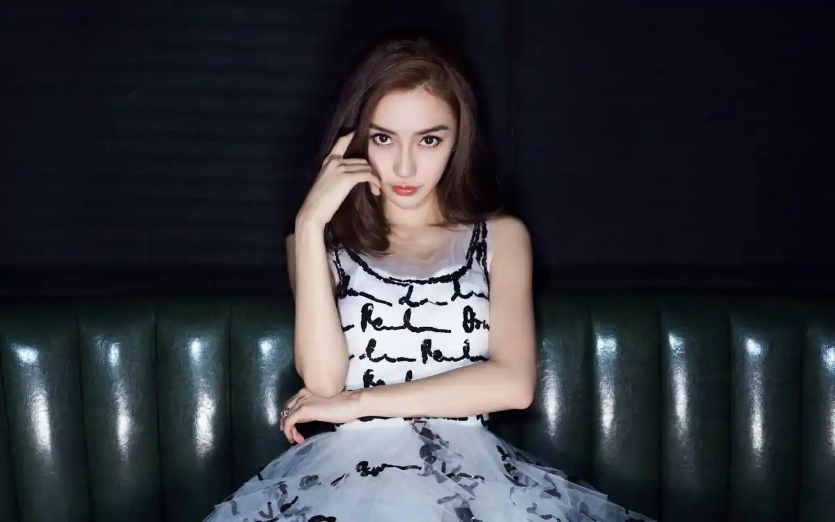 angelababy吊带长裙性感写真图片-美女壁纸-高清美女图片-第4图-娟娟