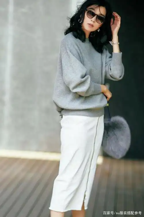 穿搭|高级灰&优雅蓝-冬日里的气质灰蓝色搭配