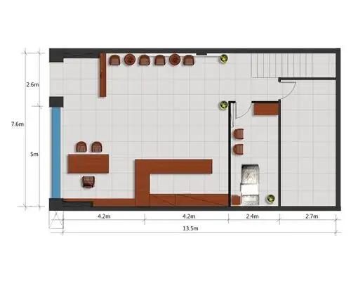 10万元医疗机构102平米装修案例_效果图 - 内黄李洪波中医综合诊所