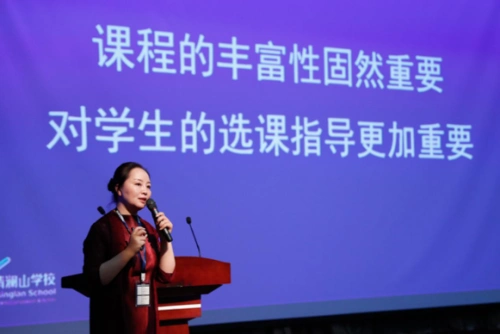 清华附中副校长,清澜山学校校长辛颖