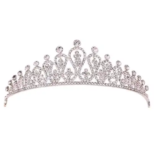 新款新娘儿童小皇冠 韩版公主皇冠头饰时尚婚纱礼服配饰现货批发