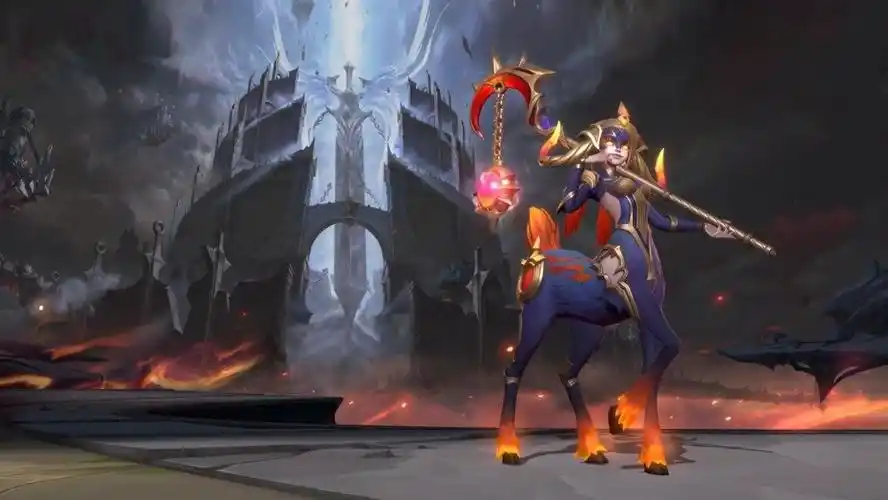 英雄联盟手游  黑夜使者 莉莉娅 皮肤特效预览