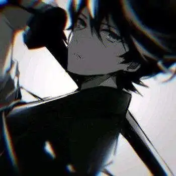 无水印/黑白/微丧/男生/动漫头像