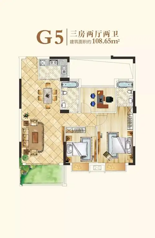 君悦府的户型图