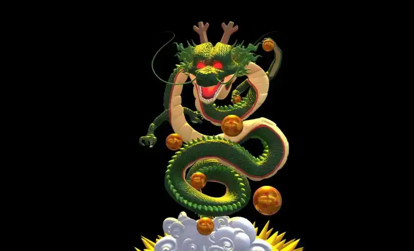 七龙珠神龙3d模型