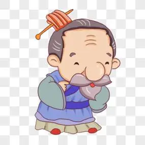 古风老人图片