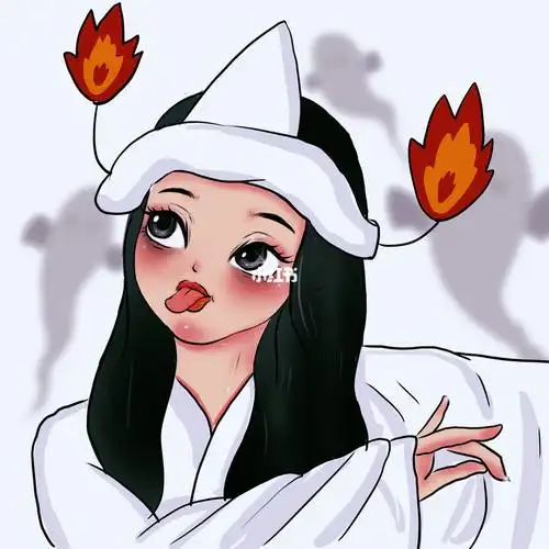 万圣节湘琴可爱鬼头像