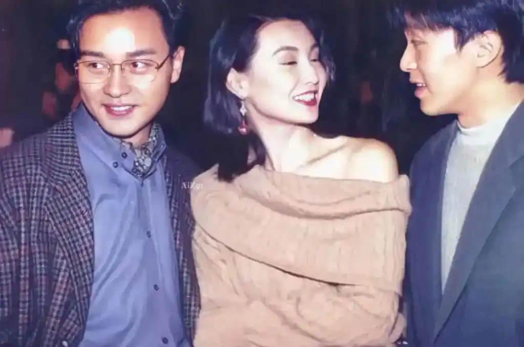 一些 #张国荣 的神仙合影  #张曼玉 #黄磊 #梅艳芳 # - 抖音