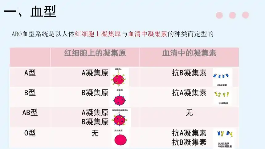 2212血型和输血课件共16张ppt