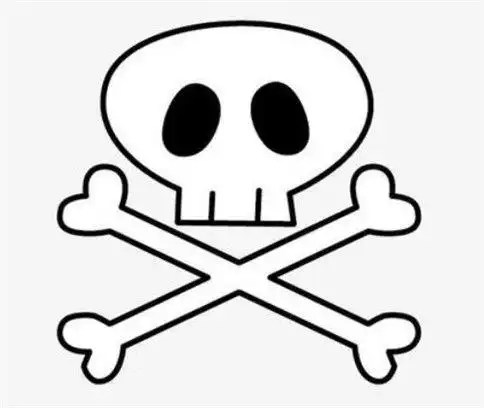 骷髅头简笔画骷髅头简笔画吓人