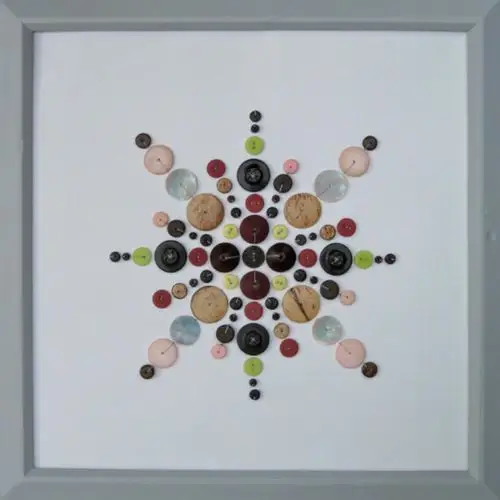 手工达人的纽扣创意diy作品