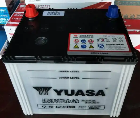 汤浅原装电瓶q85停车专用马自达cx5阿特昂克赛拉汽车电瓶
