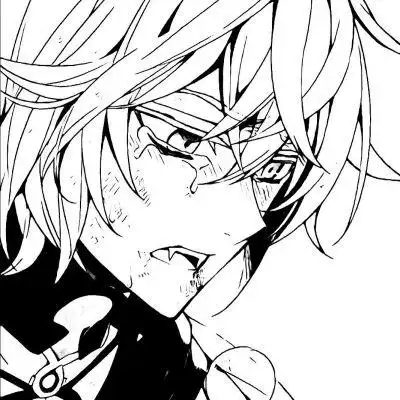 意境魅力黑白手绘动漫男头集步步生涟漪