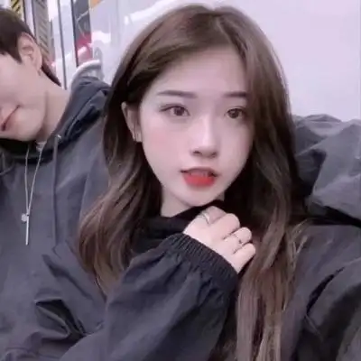 超甜真人情侣头像高清图片