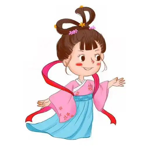 可爱的卡通仙女嫦娥3566145矢量图片免抠素材免费下载