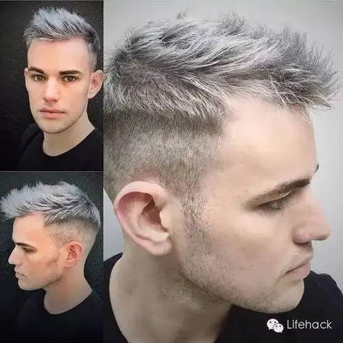 2016必将大火的爷爷灰发型,简直帅炸!