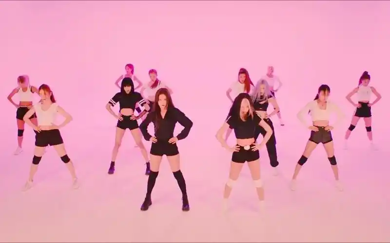 美丽blackpink女团舞蹈25