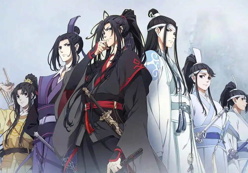 《魔道祖师》第二版忘羡海报,羡羡身影好帅气,汪叽问灵很心疼!