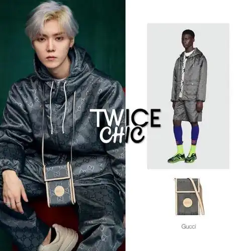 鹿晗帅气大片时尚科普,将古驰驾驭出独有的魅力