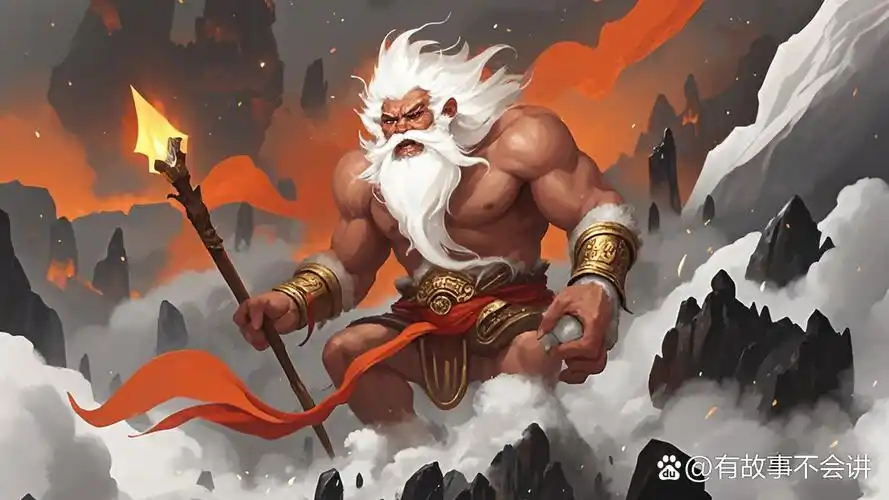 它的形状像白猿,脑袋白色,尾巴红色,全身覆盖灰白毛发,面部和四足是