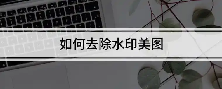 如何去除水印美图_懂视_懂你更懂生活