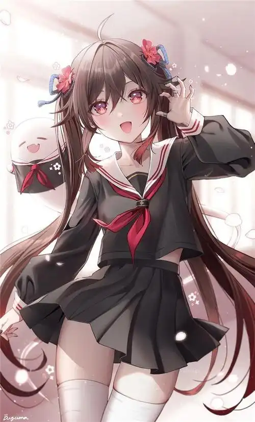 送你一组二次元壁纸!水手服特辑p站美图欣赏_网易订阅