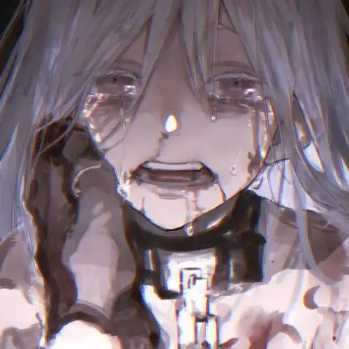 动漫头像:女孩子悲伤头像,为什么眼睛会流泪呢