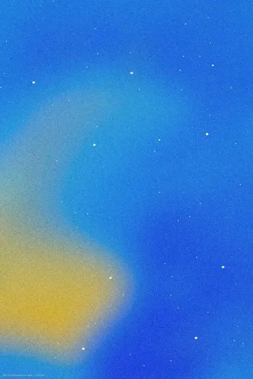 蓝色梦幻磨砂渐变背景