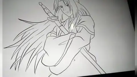 王权富贵之画,无论怎么画,都是那么帅!(用电脑画的!)[微笑