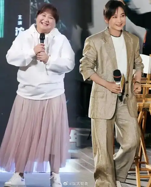 贾玲半披发#现在每回看到贾玲都想大喊一声老公姐!